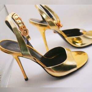 VERSACE Leather Sandals